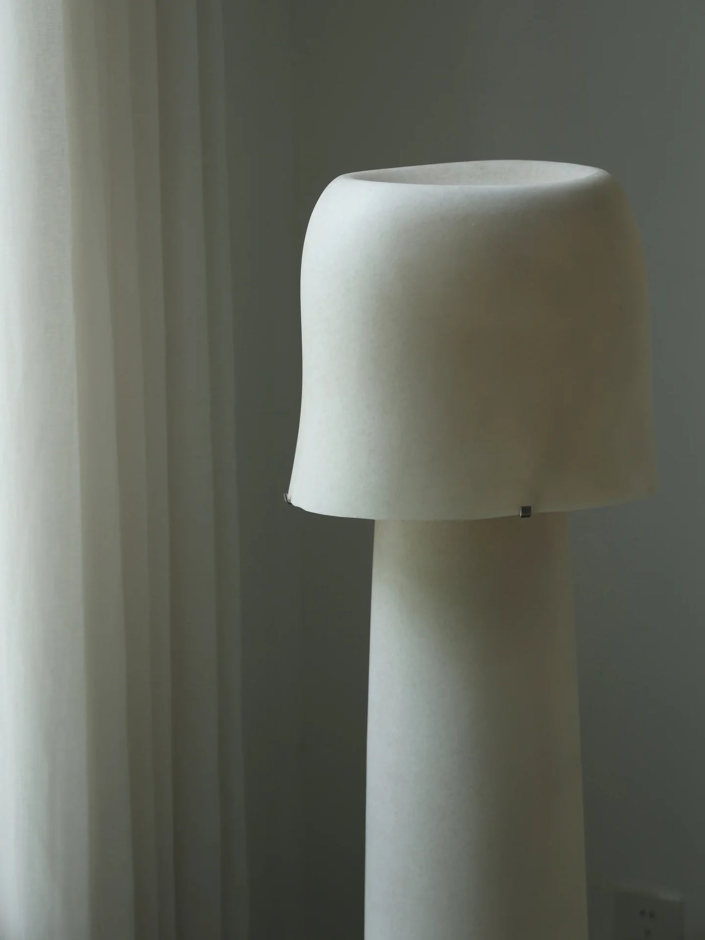 Hand-cast Resin Floor Lamp View 8 | Luma Artisanal Resin Floor Lamp | The Sculptural Art Collection | JINSHE | JINSHE