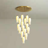 Luma Flora Stairs Chandelier – Ambient Illumination in Luxury Interior Setting View 15