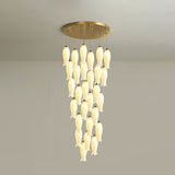 Luma Flora Stairs Chandelier – Ambient Illumination in Luxury Interior Setting View 21