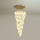 Luma Flora Stairs Chandelier – Ambient Illumination in Luxury Interior Setting View 23
