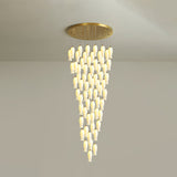 Luma Flora Stairs Chandelier – Ambient Illumination in Luxury Interior Setting View 25