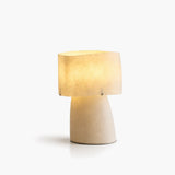 Hand-cast Resin Table Lamp | Luma Artisanal Resin Table Lamp | The Sculptural Art Collection | JINSHE | JINSHE