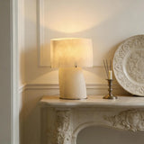 Hand-cast Resin Table Lamp View 10 | Luma Artisanal Resin Table Lamp | The Sculptural Art Collection | JINSHE | JINSHE