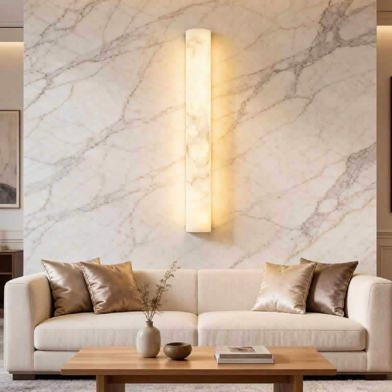 Spanish Alabaster Wall Lamp View 5 | Luminara Alabaster Wall Lamp | JINSHE | JINSHE