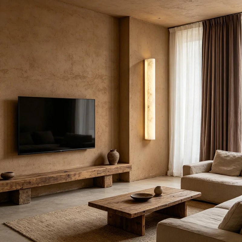 Spanish Alabaster Wall Lamp View 4 | Luminara Alabaster Wall Lamp | JINSHE | JINSHE