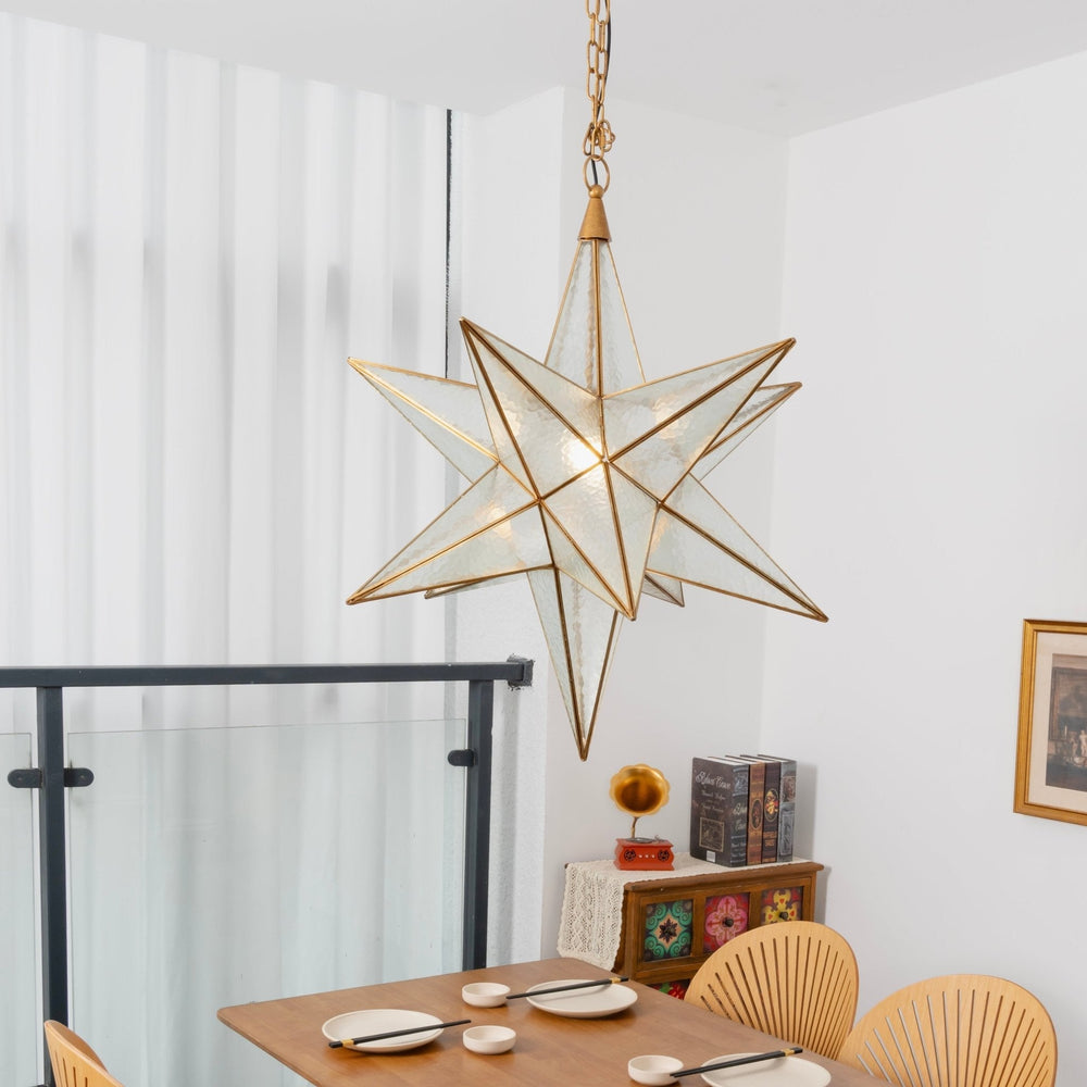 Luminara Star Curated Mouth-Blown Frosted Glass