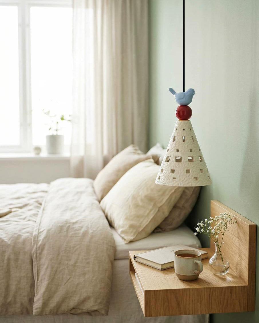Lumo Pony Curated Hand-Thrown Ceramic Pendant Li