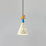 Lumo Pony Curated Hand-Thrown Ceramic Pendant Li – Model B Dia 17cm x H 31cm  ∅ 6.7 x H 12. finish configuration