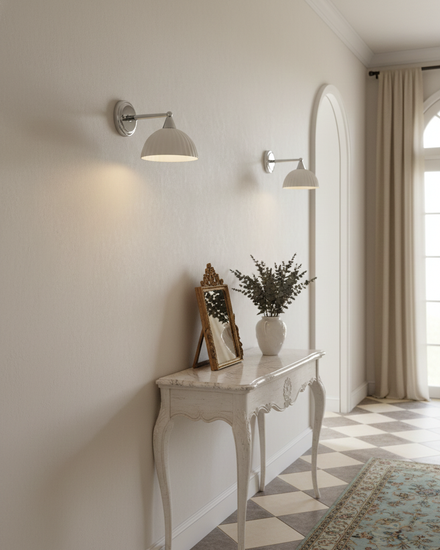 Luna Scallop Wall Sconce