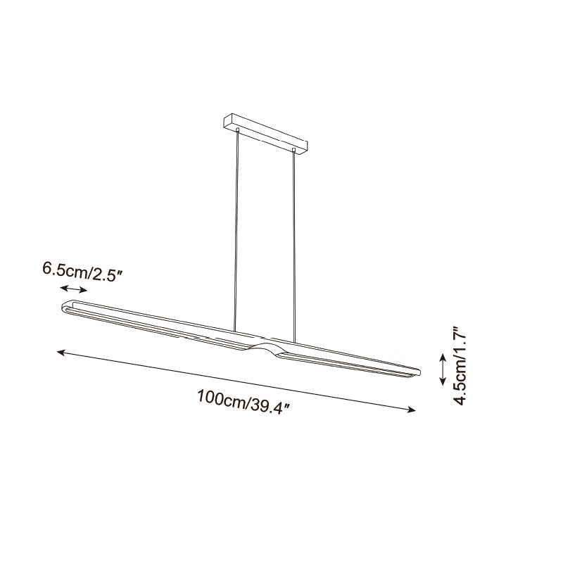 Lunaro Woodline Chandelier