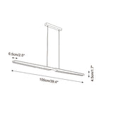 Lunaro Woodline Chandelier – Ambient Illumination in Luxury Interior Setting View 5