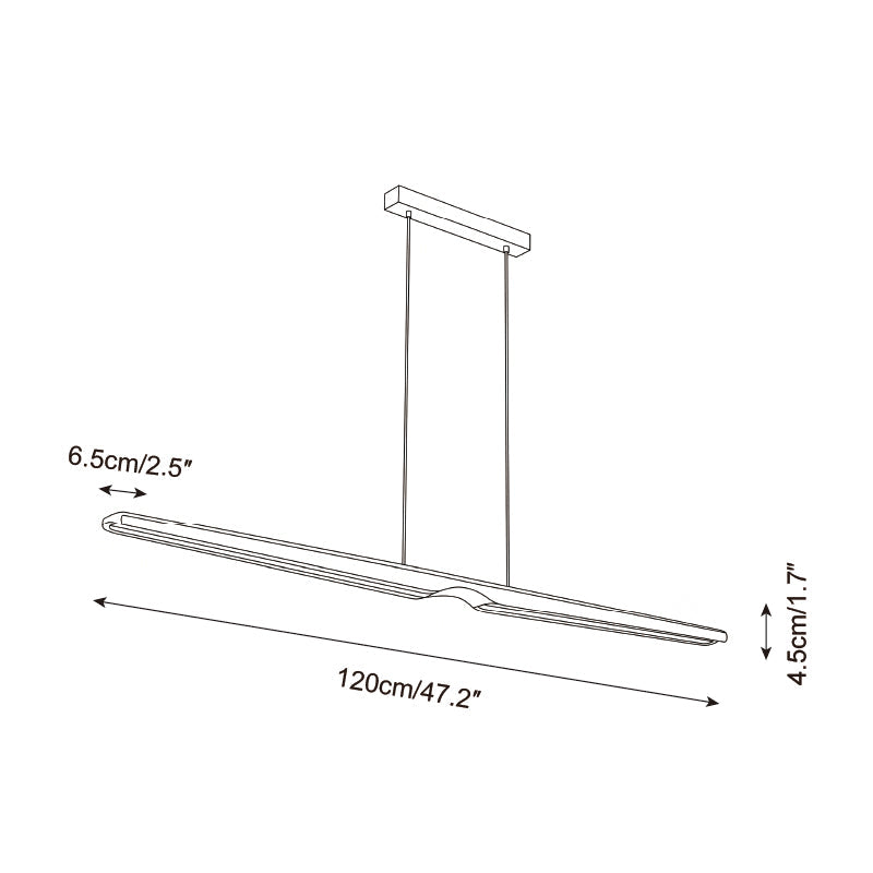 Lunaro Woodline Chandelier – Ambient Illumination in Luxury Interior Setting View 6