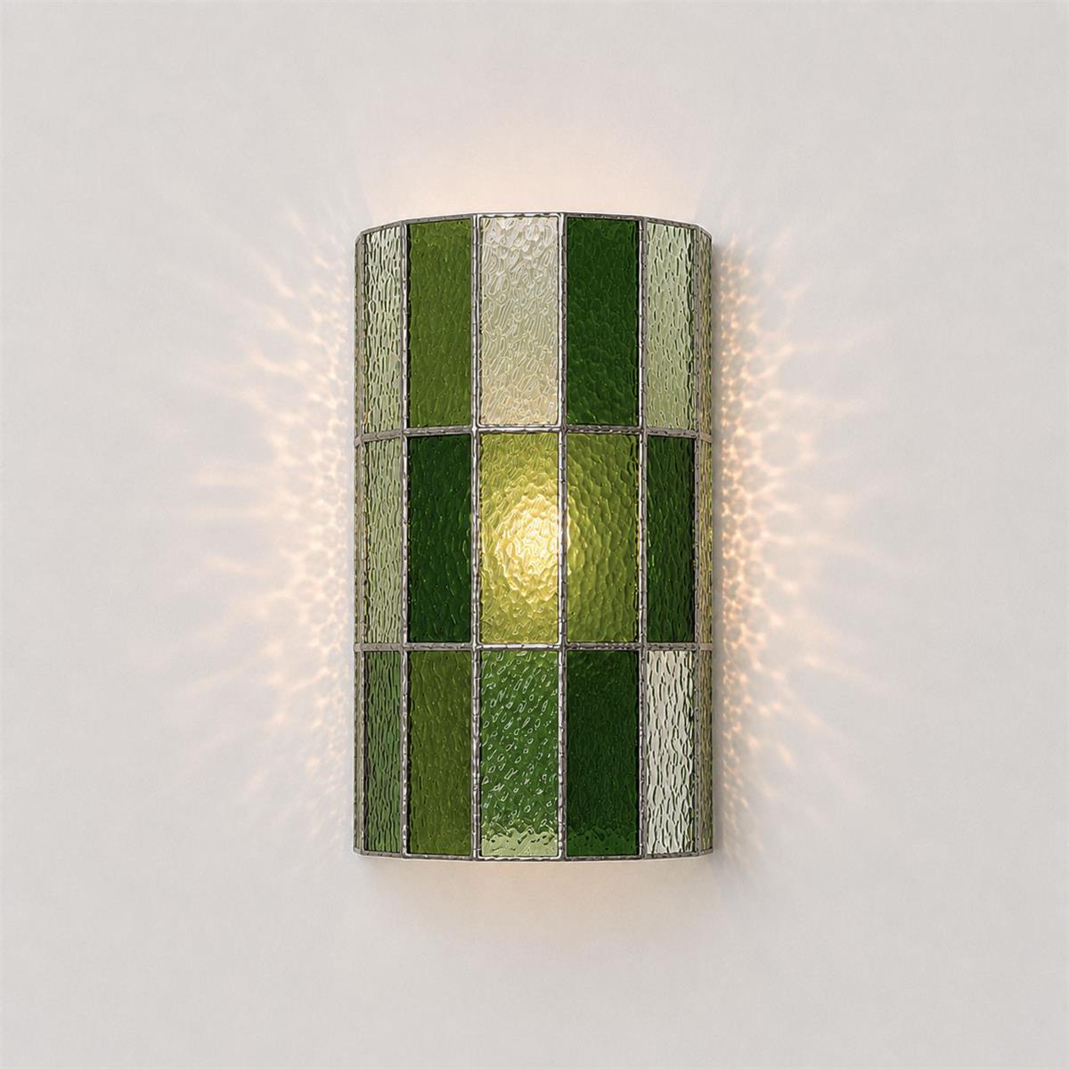 Lunavia Landscape Curated Mouth-Blown Frosted Gl – illuminated warm ambiance setting #1