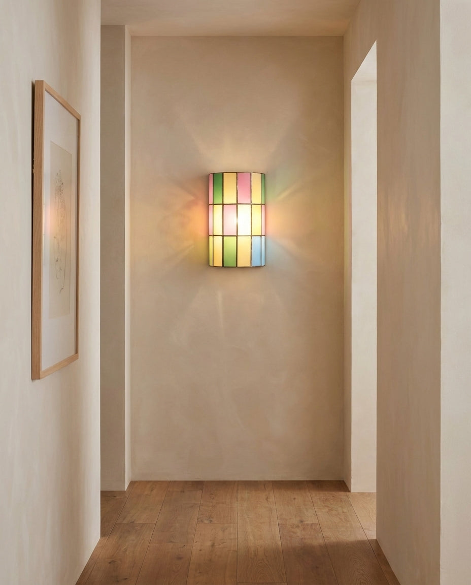 Lunavia Landscape Curated Mouth-Blown Frosted Gl – illuminated warm ambiance setting