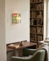 Lunavia Portrait Curated Mouth-Blown Frosted Gla – illuminated warm ambiance setting