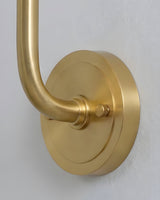 Lunelle Alabaster Curated Alabaster Wall Sconce – macro detail view #1