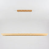 Luneth Horizon Curated Solid Hardwood Chandelier – L 180cm x H 5cm  L 70.8 x H 1.9 finish configuration