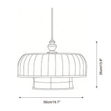 Lunette Pendant Light – Ambient Illumination in Luxury Interior Setting View 6