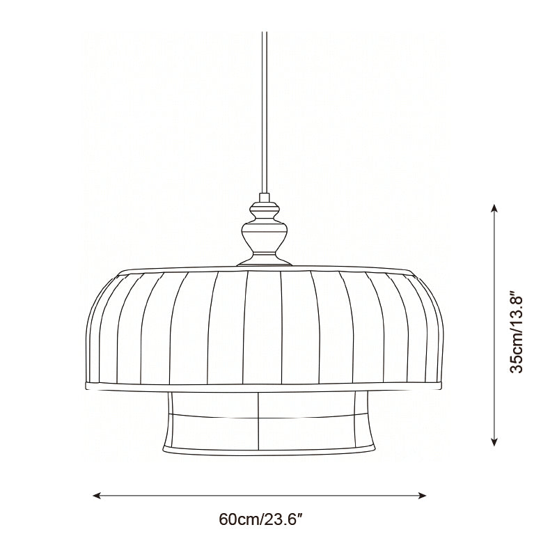 Lunette Pendant Light – Ambient Illumination in Luxury Interior Setting View 7