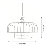 Lunette Pendant Light – Ambient Illumination in Luxury Interior Setting View 7
