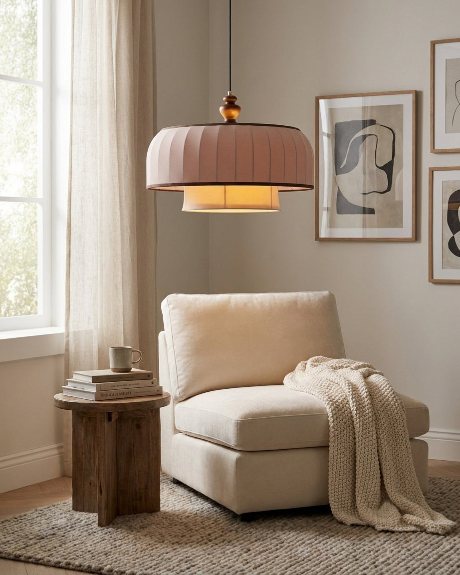 Lunette Pendant Light – Ambient Illumination in Luxury Interior Setting View 10