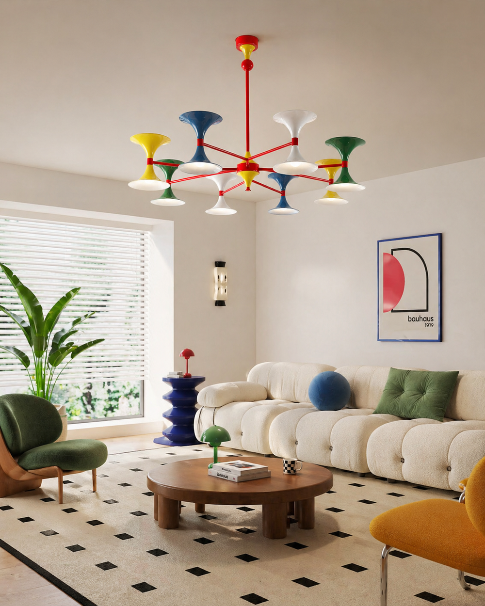 Lunetti Curated Iron & Glass Chandelier