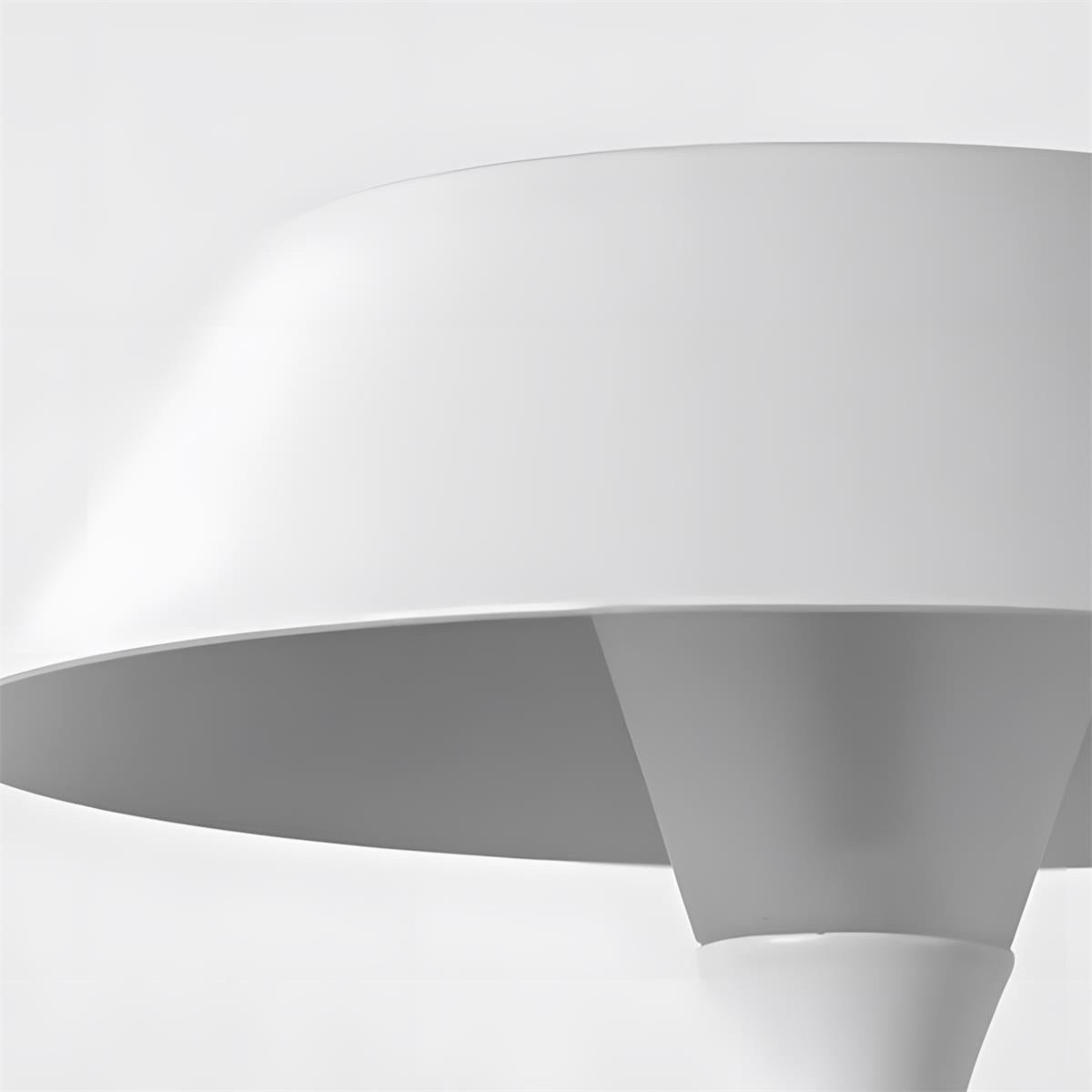 Luno Curated Optical Acrylic Table Lamp – full fixture elevation view