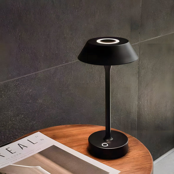 Luno Curated Optical Acrylic Table Lamp