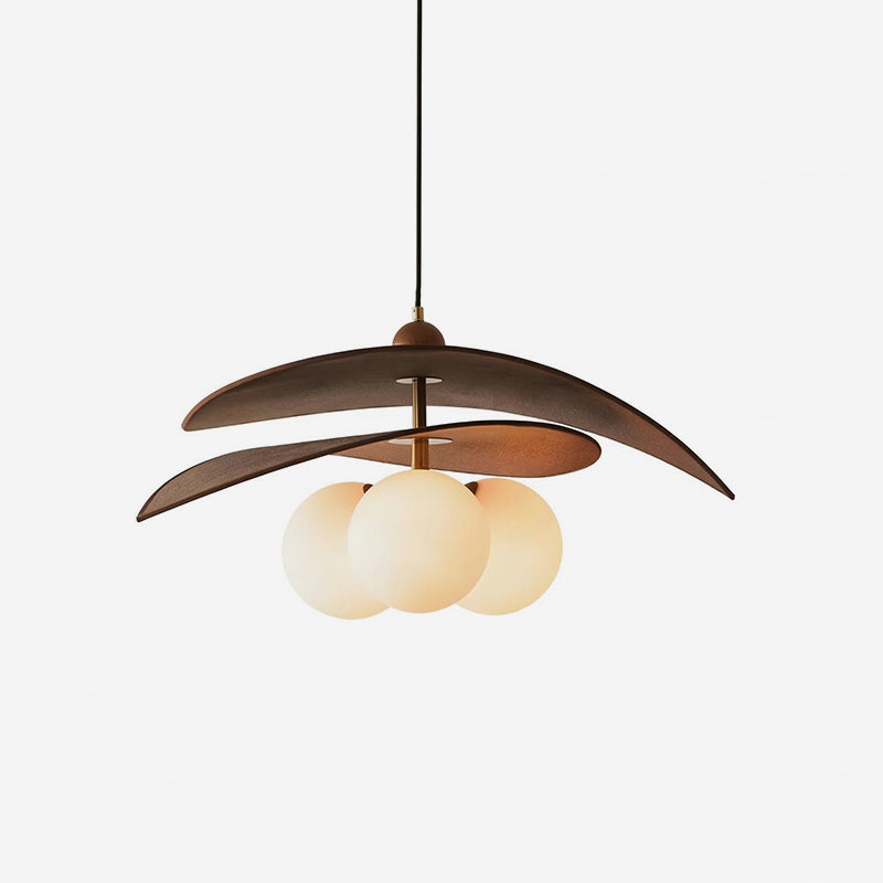 Lunova Curated Mouth-Blown Frosted Glass Pendant – Mouth-Blown Frosted Glass Pendant Light