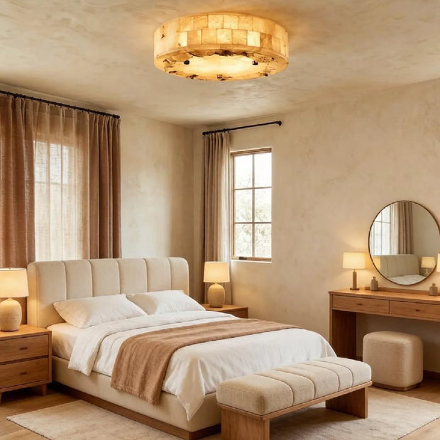 Luriel Alabaster Ceiling Light