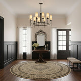 Modern Lydia Chandelier – Ambient Illumination in Luxury Interior Setting View 7