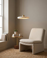 Lydia Alabaster Pendant Light – Ambient Illumination in Luxury Interior Setting View 3