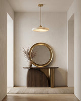 Lydia Alabaster Pendant Light – Ambient Illumination in Luxury Interior Setting View 8