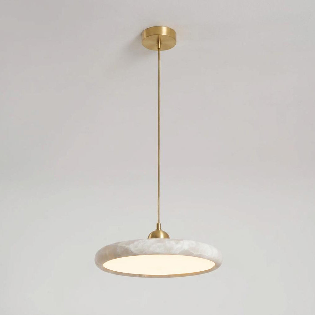 Lydia Alabaster Pendant Light – Ambient Illumination in Luxury Interior Setting View 12