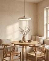 Lydia Alabaster Pendant Light – Ambient Illumination in Luxury Interior Setting View 14
