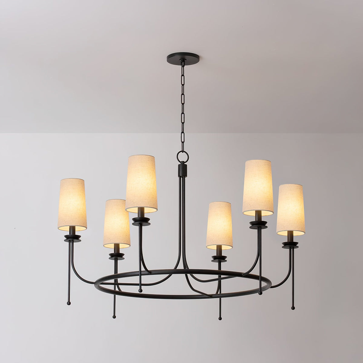 Modern Lydia Chandelier – Ambient Illumination in Luxury Interior Setting View 12