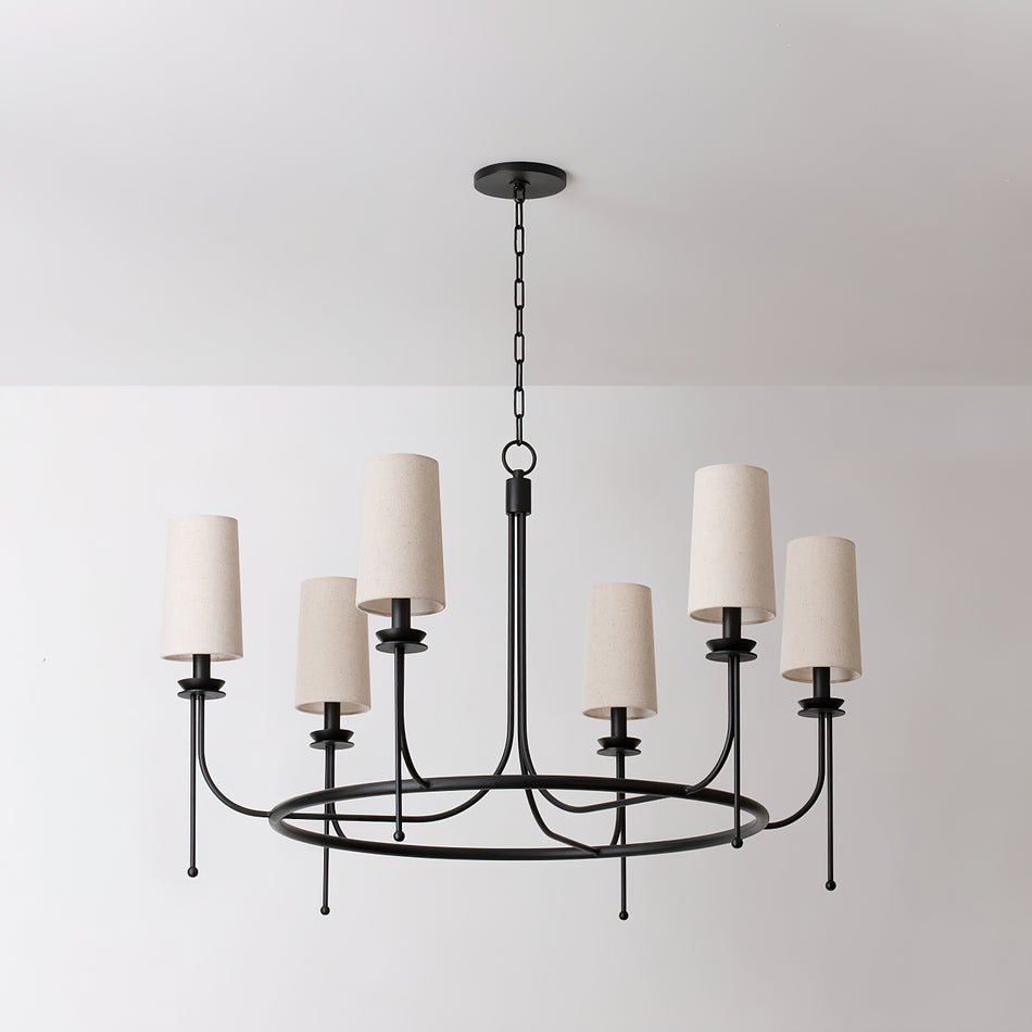 Modern Lydia Chandelier – Ambient Illumination in Luxury Interior Setting View 10
