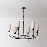 Modern Lydia Chandelier – Ambient Illumination in Luxury Interior Setting View 10