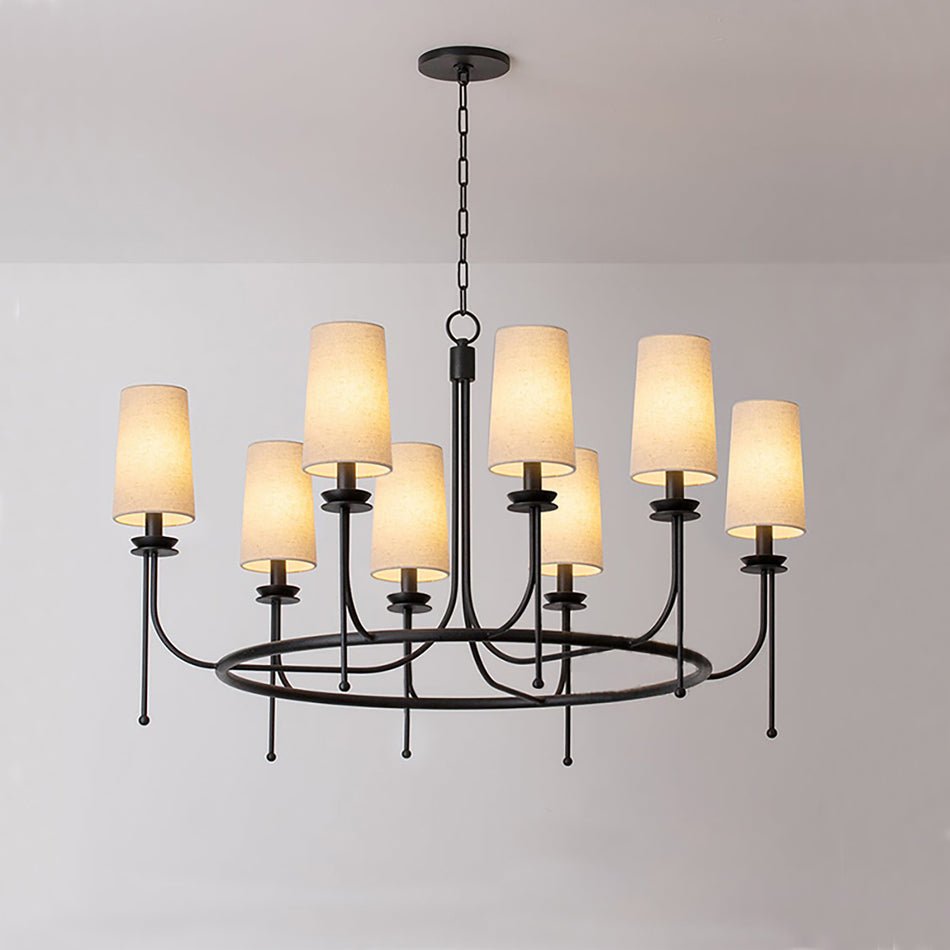 Modern Lydia Chandelier – Ambient Illumination in Luxury Interior Setting View 9