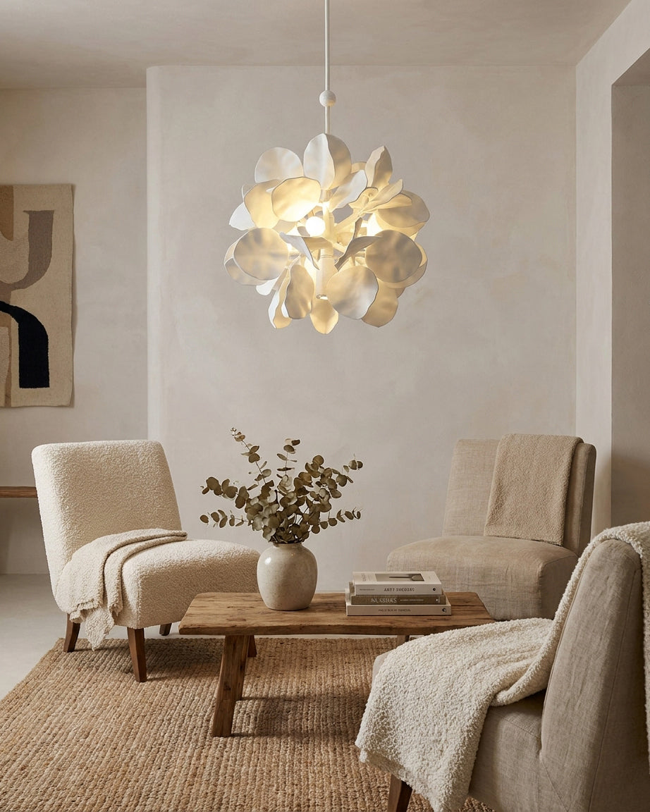 Lysora Petal Pendant Light – Ambient Illumination in Luxury Interior Setting View 11