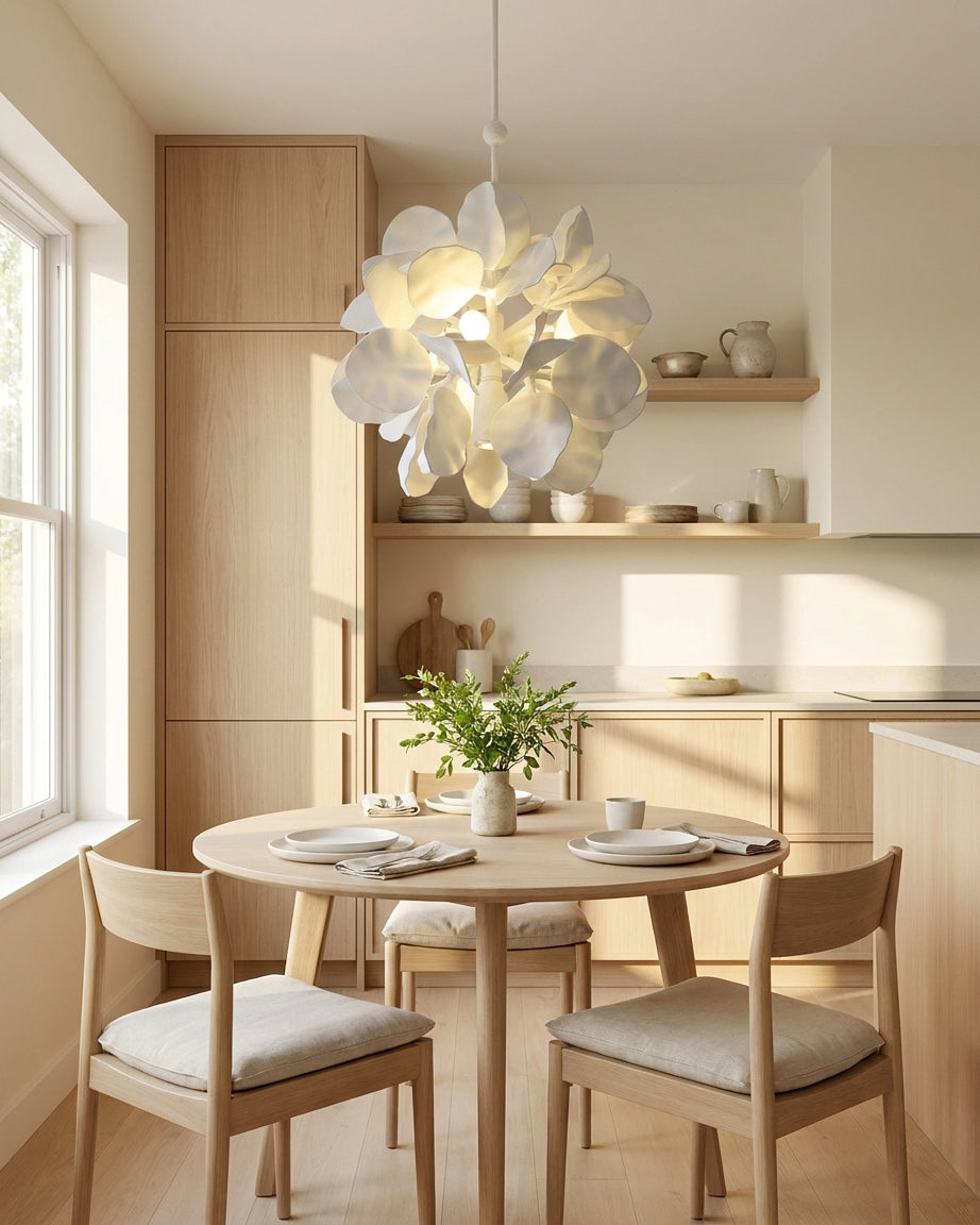 Lysora Petal Pendant Light – Ambient Illumination in Luxury Interior Setting View 3