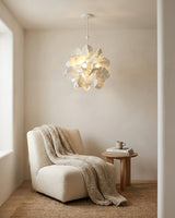 Lysora Petal Pendant Light – Ambient Illumination in Luxury Interior Setting View 4