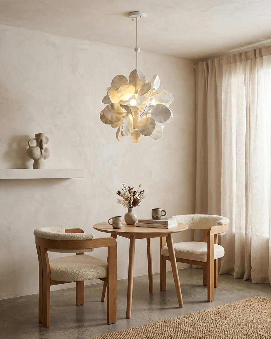 Lysora Petal Pendant Light – Ambient Illumination in Luxury Interior Setting View 7