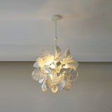 Lysora Petal Pendant Light – Handcrafted Material Texture and Detail View