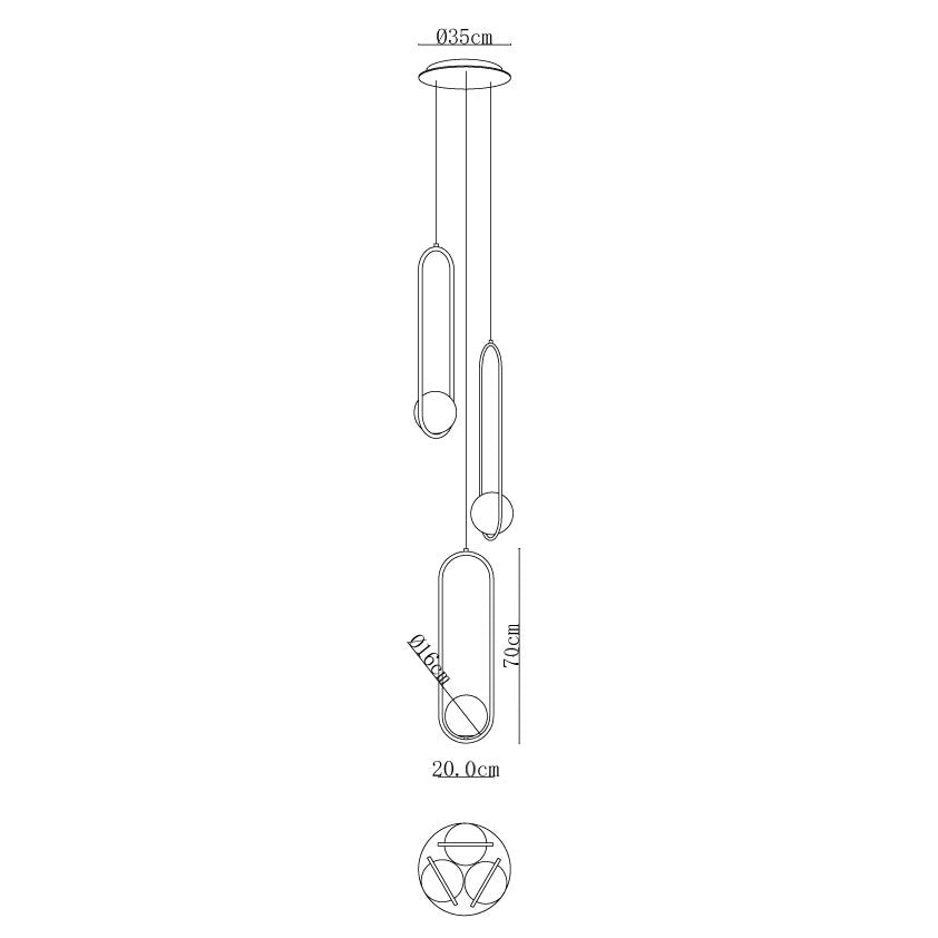 Mila Combination Chandelier – Ambient Illumination in Luxury Interior Setting View 16
