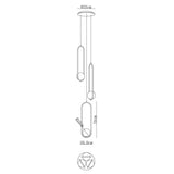 Mila Combination Chandelier – Ambient Illumination in Luxury Interior Setting View 16
