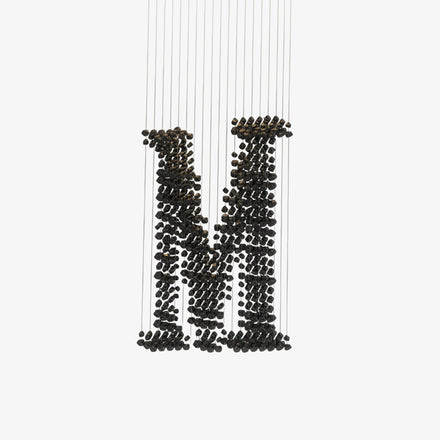 Charcoal Model M Chandelier