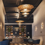 Modern Machine Chandelier – Ambient Illumination in Luxury Interior Setting View 14
