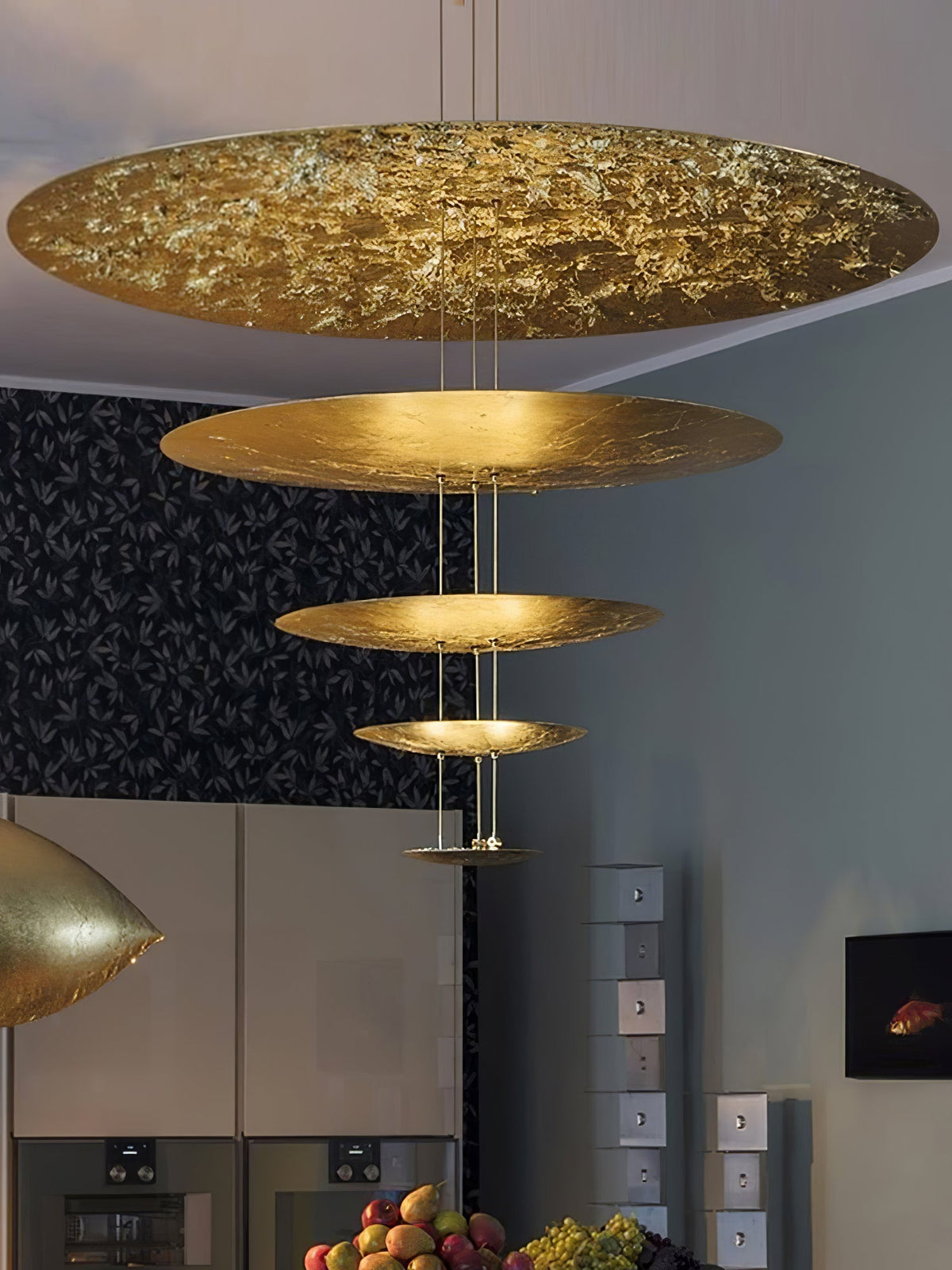 Modern Machine Chandelier – Ambient Illumination in Luxury Interior Setting View 9