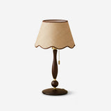 Madera Scallop Curated Solid Brass Table Lamp – Solid Brass Table Lamp